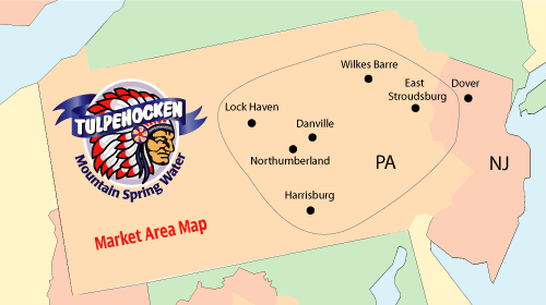 Tulpehocken Market Area Map